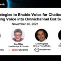 Integrating Voice into Omnichannel Bot Solutions